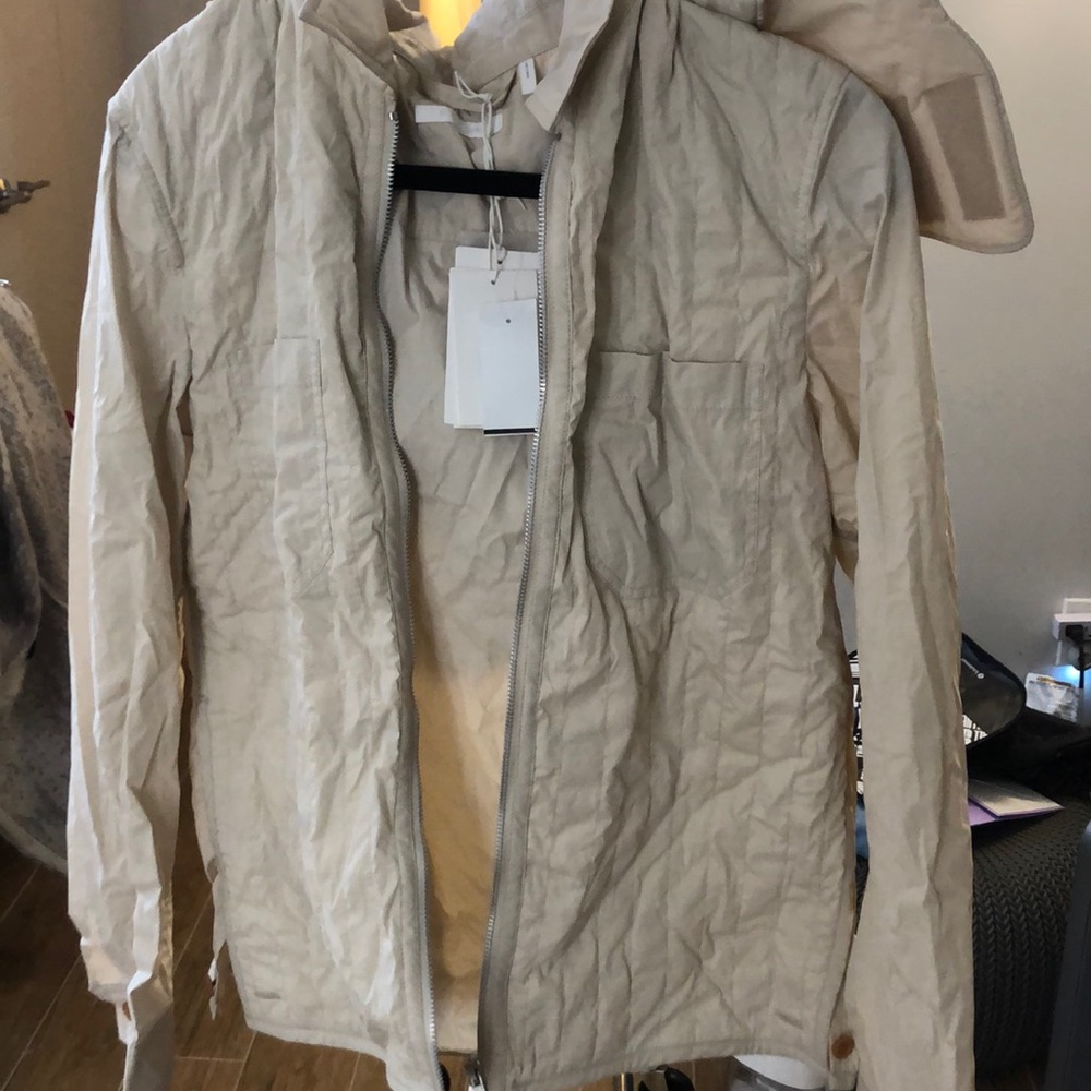 Helmut Lang jacket with detachable hoodie